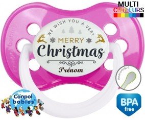 Christmas merry + prénom: Sucette Anatomique-su7.fr