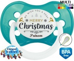 Christmas merry + prénom: Sucette Anatomique-su7.fr