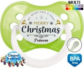Christmas merry + prénom: Sucette Anatomique-su7.fr