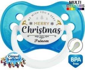 Christmas merry + prénom: Sucette Anatomique-su7.fr