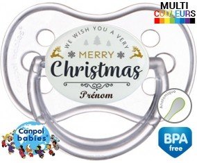 Christmas merry + prénom: Sucette Anatomique-su7.fr