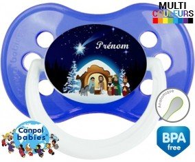 Crèche noël + prénom: Sucette Anatomique-su7.fr