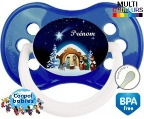 Crèche noël + prénom: Sucette Anatomique-su7.fr