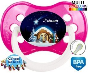 Crèche noël + prénom: Sucette Anatomique-su7.fr