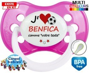 J'aime benfica + prénom: Sucette Anatomique-su7.fr