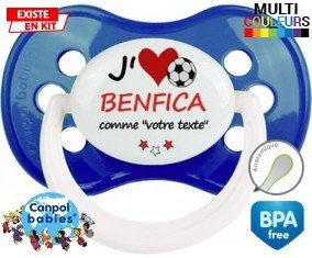 J'aime benfica + prénom: Sucette Anatomique-su7.fr