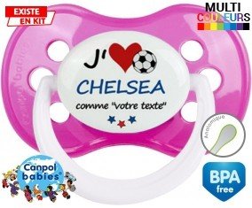 J'aime chelsea + prénom: Sucette Anatomique-su7.fr