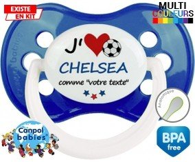 J'aime chelsea + prénom: Sucette Anatomique-su7.fr