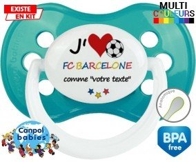 J'aime fc barcelone + prénom: Sucette Anatomique-su7.fr