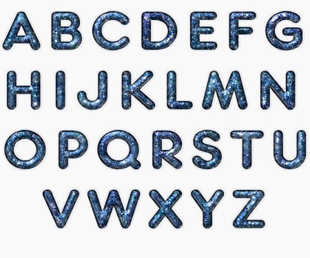 Body Prénom ou texte personnalisée alphabet style-15