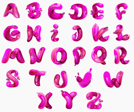 Body Prénom ou texte personnalisée alphabet style-40