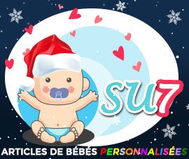 sucettes et articles de bébé personnalisée